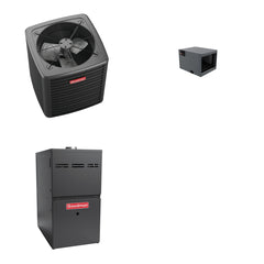 GOODMAN GOODMAN GLXS4BA3610+CHPTA3630C3+GR9S921004CN - 3 Ton Ducted Air Conditioner & Gas Furnace System - R-32