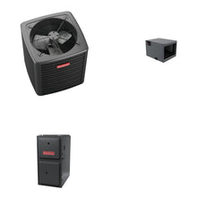 GOODMAN GOODMAN GLXS4BA3610+CHPTA3630C3+GR9S920805CN - 3 Ton Ducted Air Conditioner & Gas Furnace System - R-32