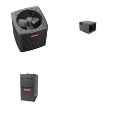 GOODMAN GOODMAN GLXS4BA3010+CHPTA3630C3+GR9S800805CN - 2.5 Ton Ducted Air Conditioner & Gas Furnace System - R-32