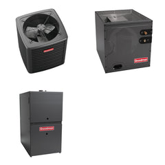 GOODMAN GOODMAN GLXS4BA3010+CAPTA3026C3+GR9S800603AU - 2.5 Ton Ducted Air Conditioner & Gas Furnace System - R-32