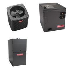 GOODMAN GOODMAN GLXS4BA1810+CAPTA2422C3+GR9S800603AU - 1.5 Ton Ducted Air Conditioner & Gas Furnace System - R-32