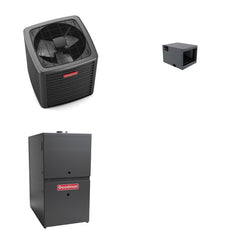 GOODMAN GOODMAN GLXS5BA1810+CHPTA1822A3+GR9S800603AU - 1.5 Ton Ducted Air Conditioner & Gas Furnace System - R-32