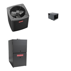 GOODMAN GOODMAN GLXS5BA2410+CHPTA3026B3+GR9S800403AU - 2 Ton Ducted Air Conditioner & Gas Furnace System - R-32