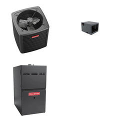 GOODMAN GOODMAN GLXS5BA3010+CHPTA3026B3+GR9S960403AN - 2.5 Ton Ducted Air Conditioner & Gas Furnace System - R-32