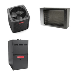 GOODMAN GOODMAN GLXS5BA1810+CSCT2412S3+GR9S960403AN - 1.5 Ton Ducted Air Conditioner & Gas Furnace System - R-32