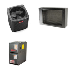 GOODMAN GOODMAN GLXS5BA1810+CSCT2412S3+GR9S960803BN - 1.5 Ton Ducted Air Conditioner & Gas Furnace System - R-32