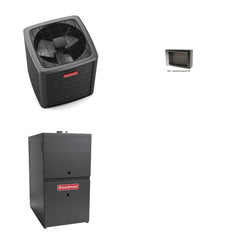 GOODMAN GOODMAN GLXS5BA1810+CSCT3012M3+GR9S800403AU - 1.5 Ton Ducted Air Conditioner & Gas Furnace System - R-32