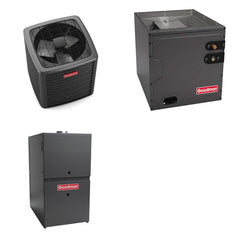 GOODMAN GOODMAN GLXS5BA1810+CAPTA2422C3+GR9S800603AU - 1.5 Ton Ducted Air Conditioner & Gas Furnace System - R-32