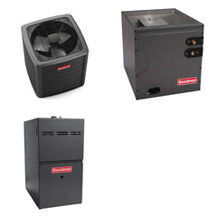 GOODMAN GOODMAN GLXS5BA1810+CAPTA2422C3+GR9S960403AN - 1.5 Ton Ducted Air Conditioner & Gas Furnace System - R-32