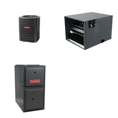 GOODMAN GOODMAN GLZS5BA2410+CAPTA2422A3+GR9S800803BN - 24K BTU Ducted Heat Pump System - R-32