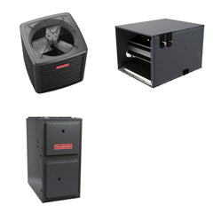 GOODMAN GOODMAN GLZS5BA3610+CHPTA4230C3+GR9S800803BN - 36K BTU Ducted Heat Pump System - R-32