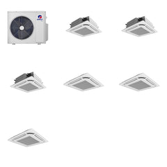 GREE GREE 48000 BTU R-32 21 SEER2 3-Zone Ceiling Cassette Mini Split Heat Pump