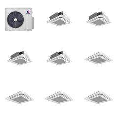 GREE GREE 48000 BTU R-32 21 SEER2 4-Zone Ceiling Cassette Mini Split Heat Pump