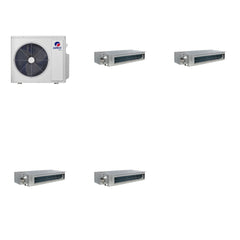 GREE GREE 48000 BTU R-32 21 SEER2 4-Zone Concealed Duct Mini Split System