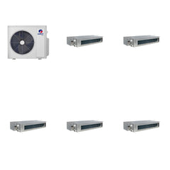 GREE GREE 48000 BTU R-32 21 SEER2 5-Zone Concealed Duct Mini Split System