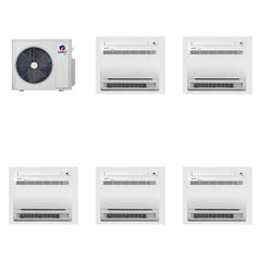 GREE GREE 48000 BTU R-32 21 SEER2 5-Zone Console Mini Split Heat Pump