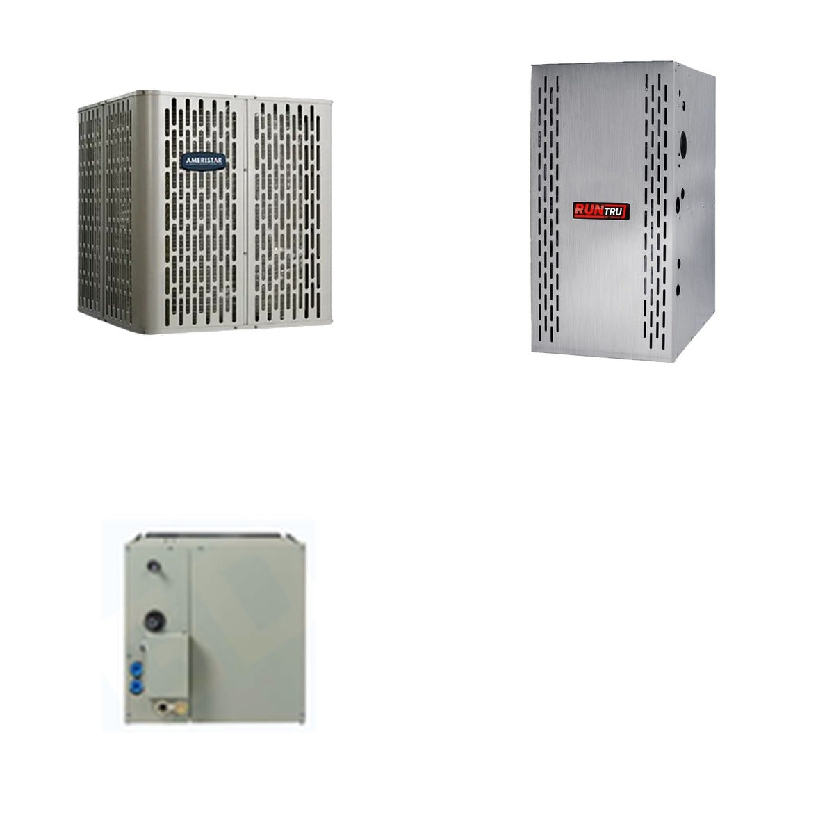 TRANE TRANE 18000 BTU R-454B 15.2 SEER2 Central Split System (AC + Furnace + Coil)