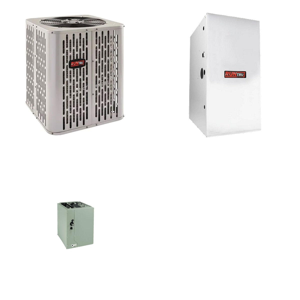 TRANE TRANE 36000 BTU R-454B 15.2 SEER2 Central Furnace + Coil System