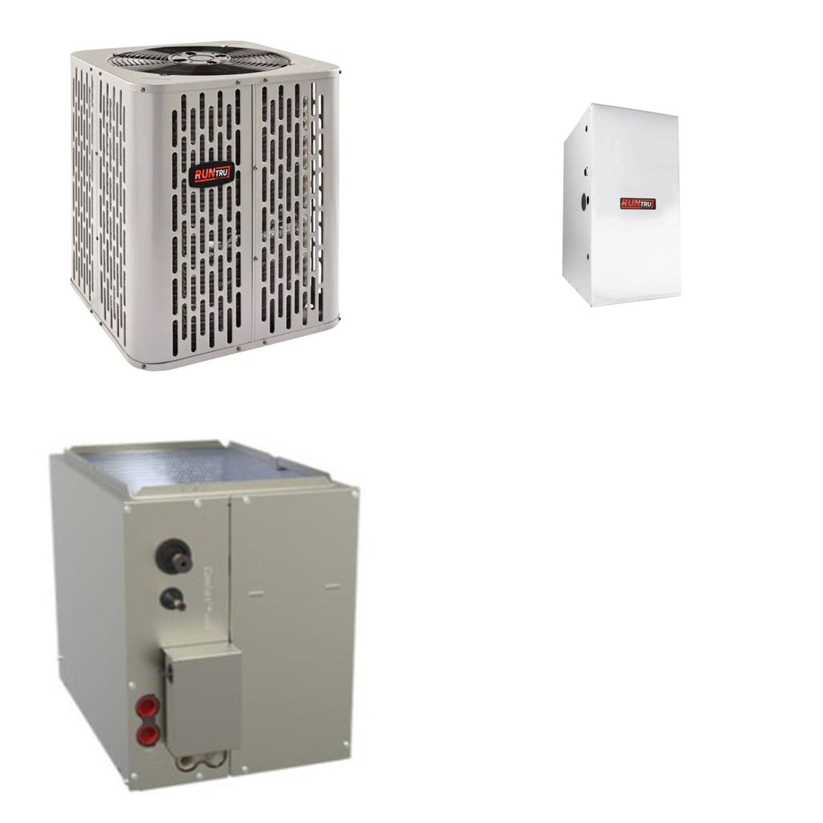 TRANE TRANE 36000 BTU R-454B 15.2 SEER2 Central Furnace + Coil System