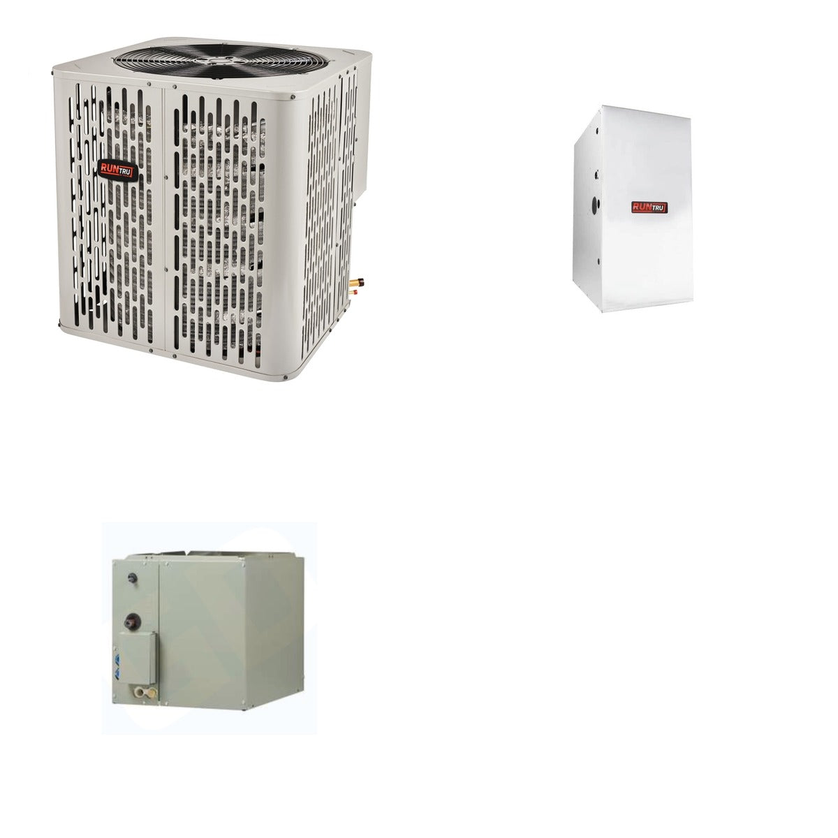 TRANE TRANE 42000 BTU R-454B 15 SEER2 Central Furnace + Coil System