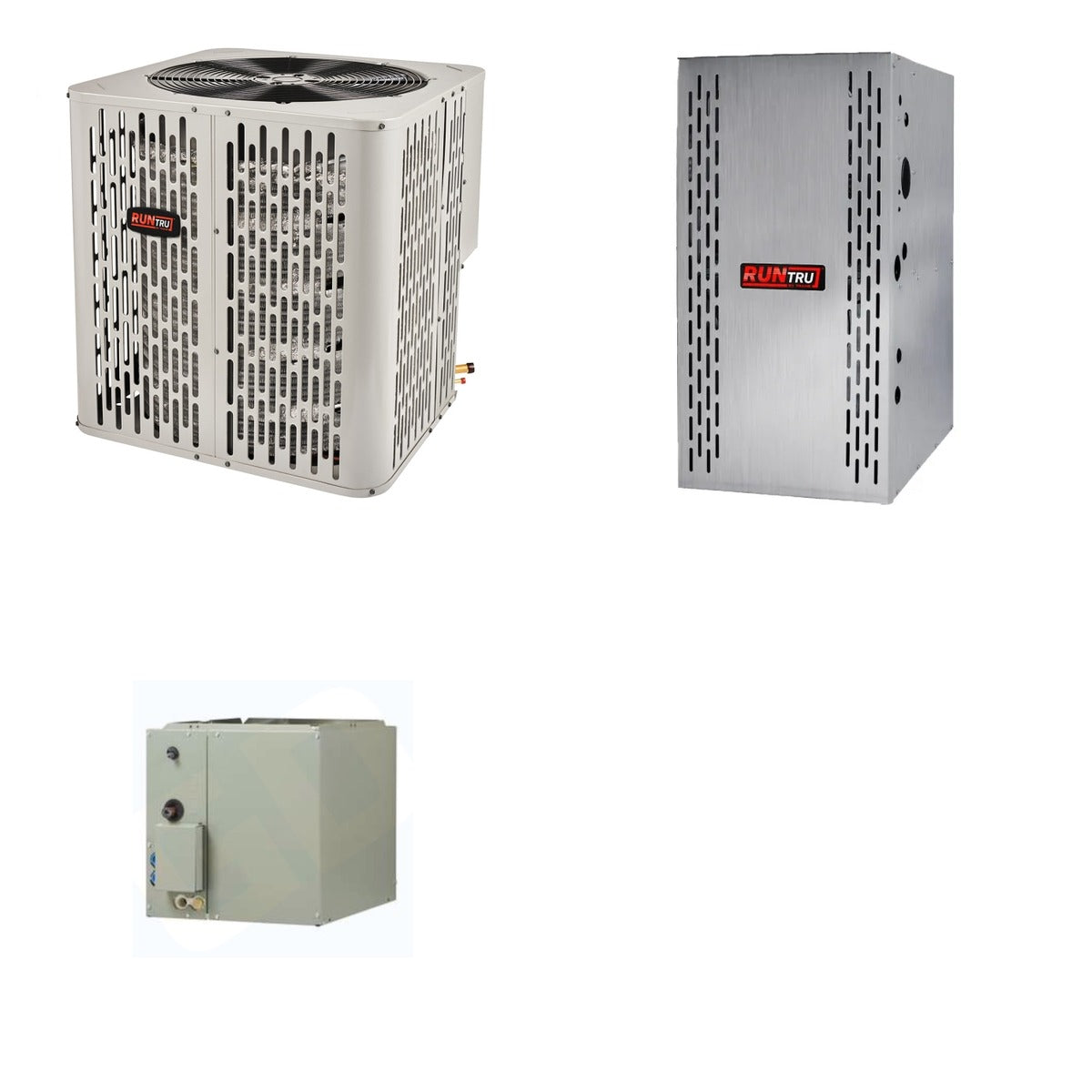 TRANE TRANE 42000 BTU R-454B 15 SEER2 Central Furnace + Coil System
