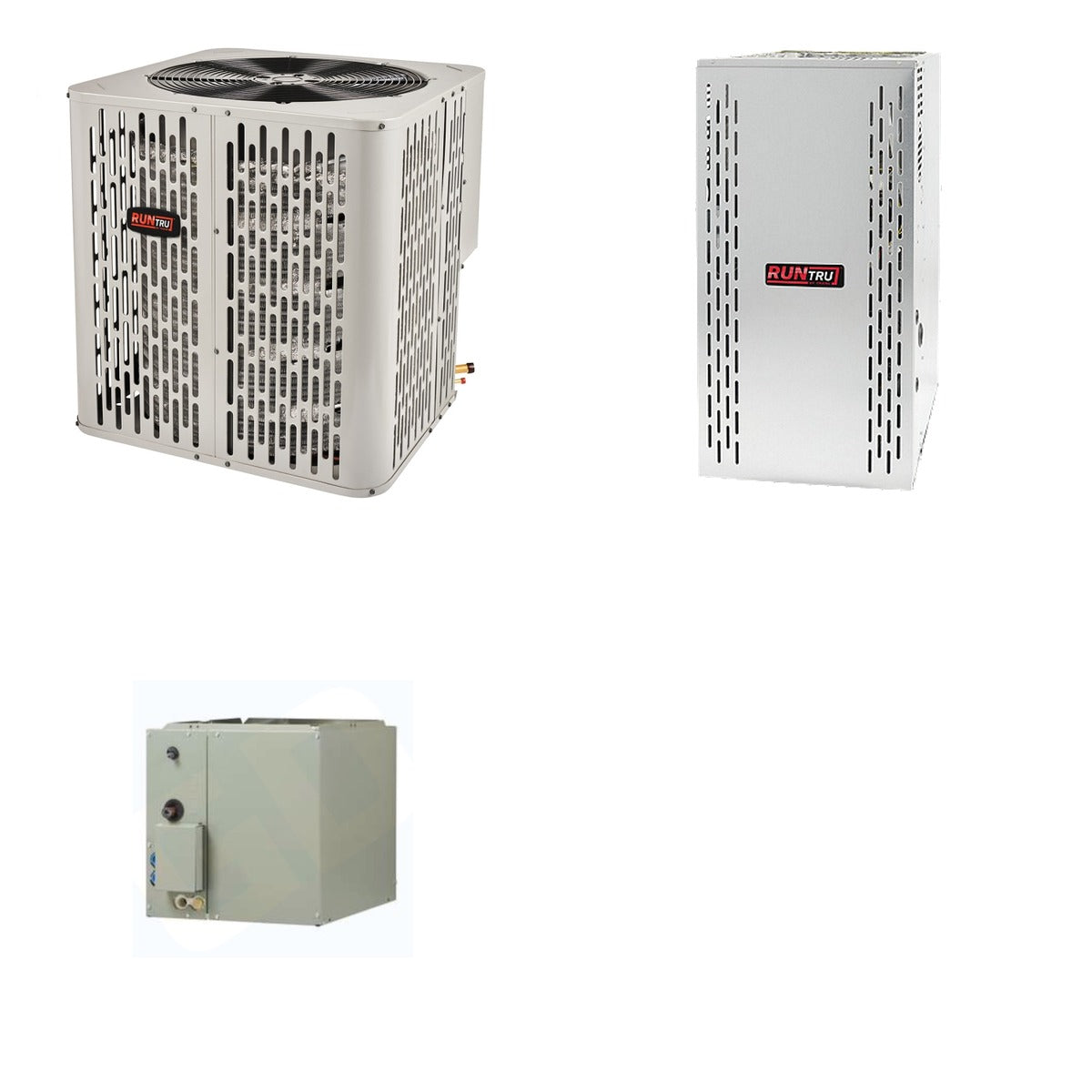 TRANE TRANE 42000 BTU R-454B 15 SEER2 Central Furnace + Coil System