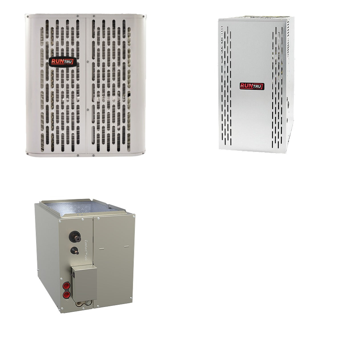 TRANE TRANE 48000 BTU R-454B 15.2 SEER2 Central Split System (AC + Furnace + Coil)