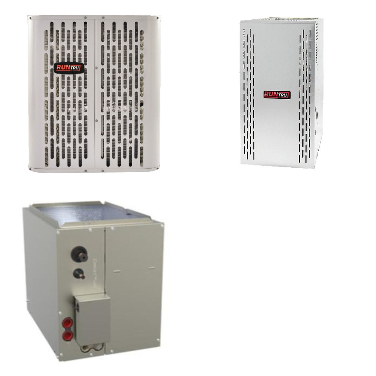 TRANE TRANE 48000 BTU R-454B 15.2 SEER2 Central Gas/Electric System (AC + Furnace + Coil)