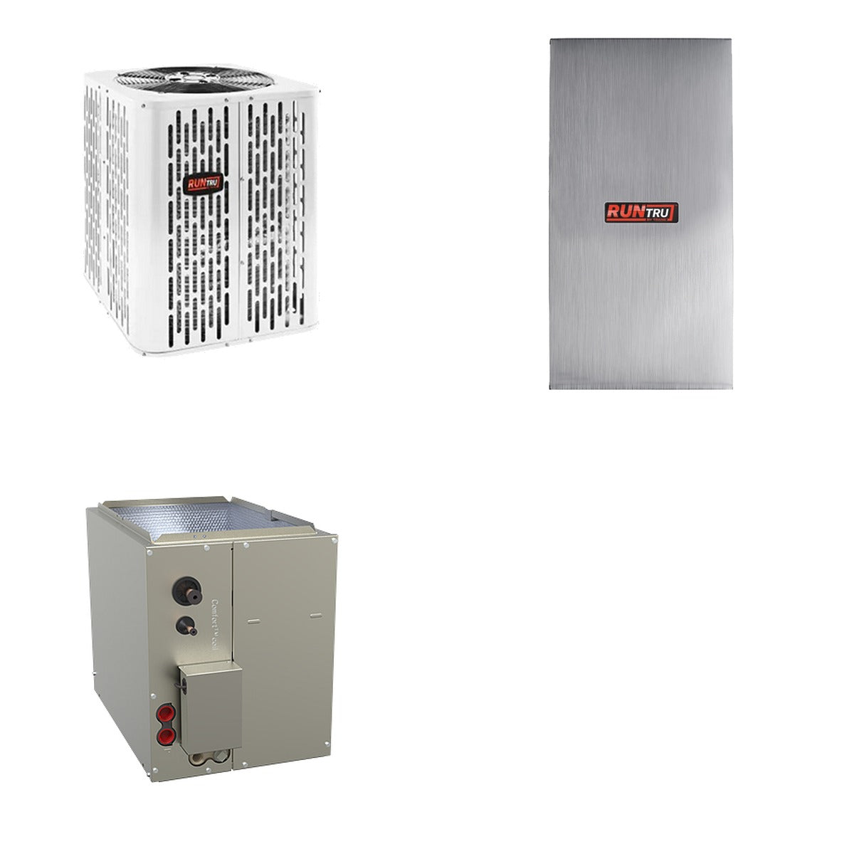 TRANE TRANE 60000 BTU R-454B 15 SEER2 Central Furnace + Coil System