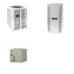 TRANE TRANE 60000 BTU R-454B 15 SEER2 Central Furnace + Coil System