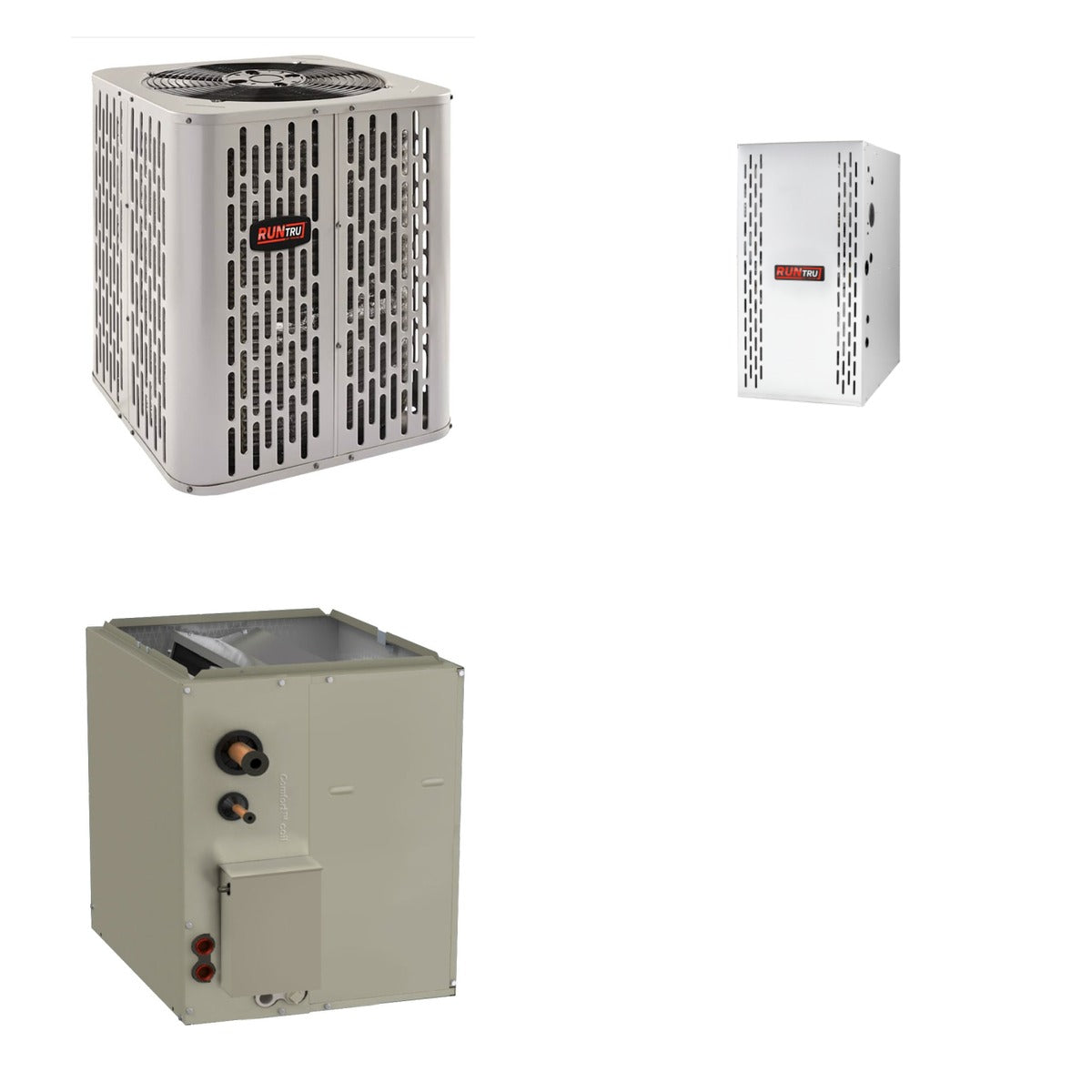 TRANE TRANE 18000 BTU R-454B 14.3 SEER2 Central Furnace + Coil System
