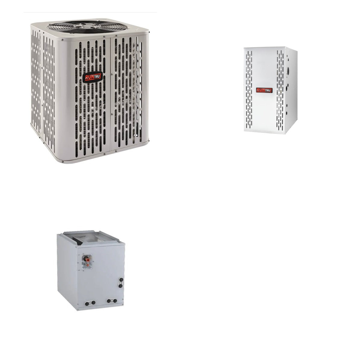 TRANE TRANE 18000 BTU R-454B 14.3 SEER2 Central Split System (AC + Furnace + Coil)