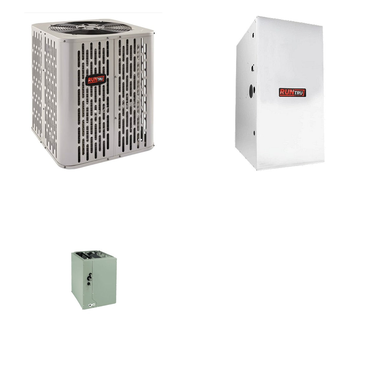 TRANE TRANE 36000 BTU R-454B 14 SEER2 Central Furnace + Coil System
