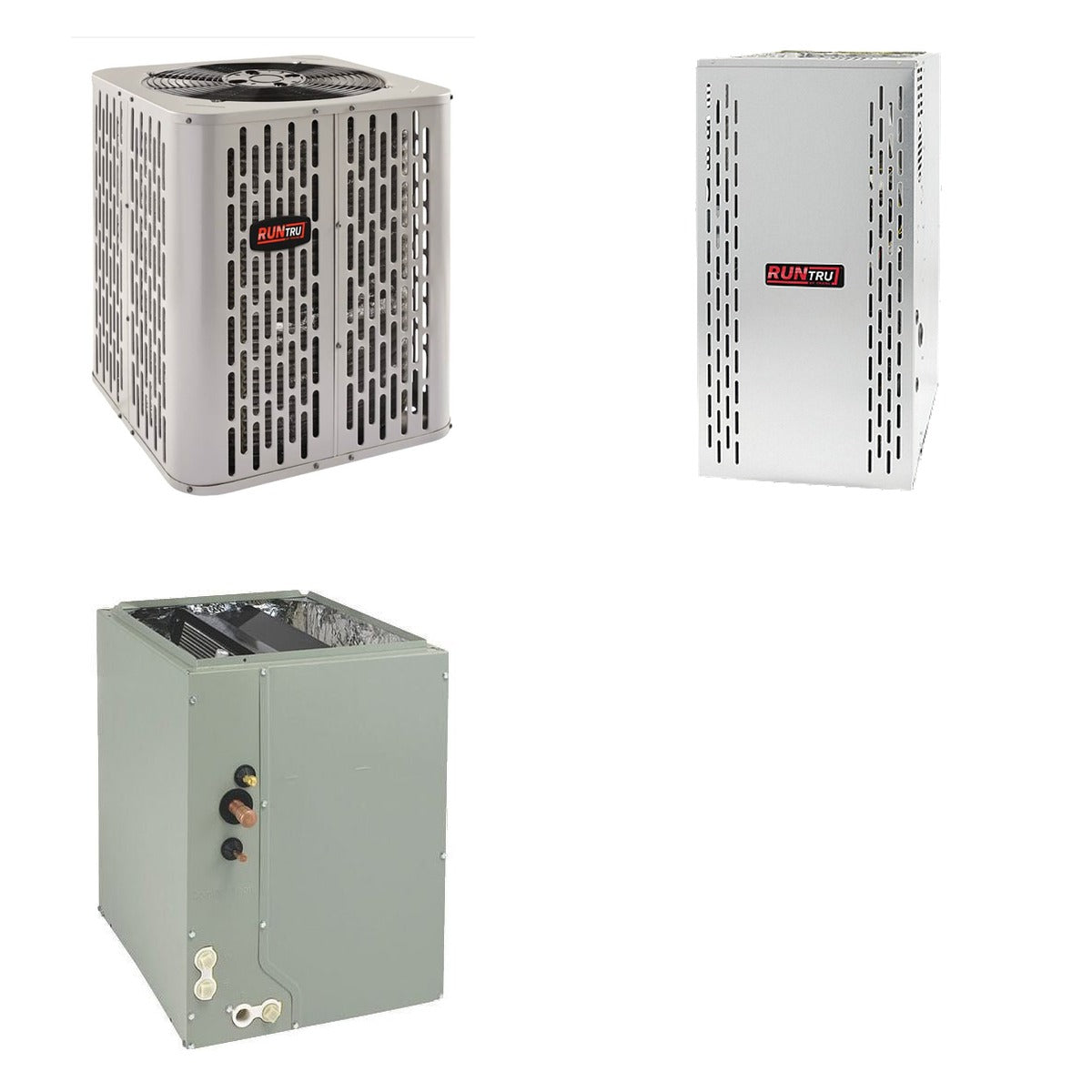 TRANE TRANE 42000 BTU R-454B 14.3 SEER2 Central Gas/Electric System (AC + Furnace + Coil)
