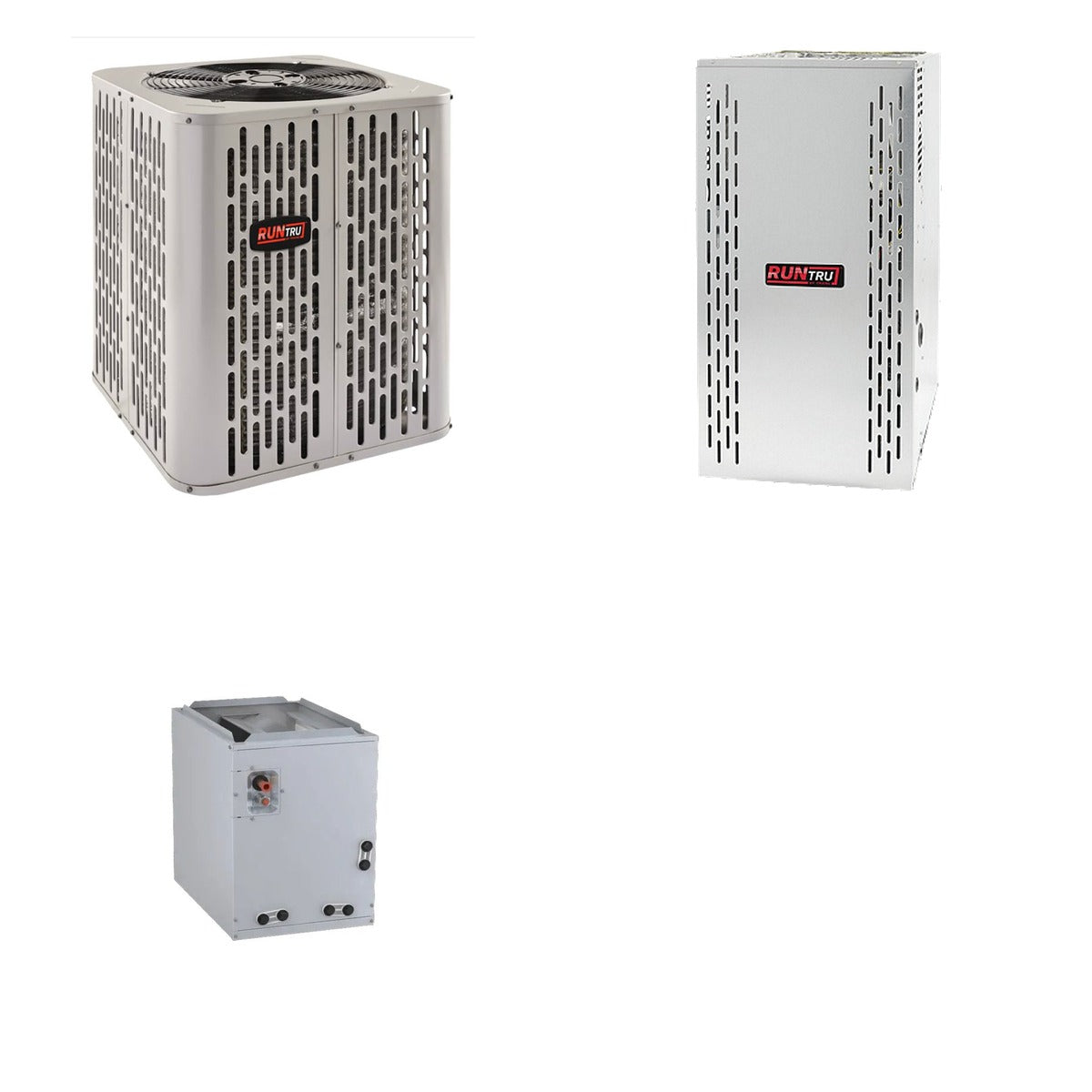 TRANE TRANE 48000 BTU R-454B 14.3 SEER2 Central AC + Furnace + Coil