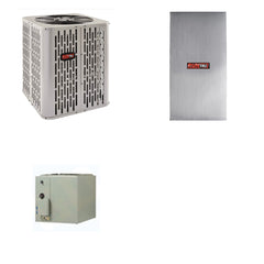 TRANE TRANE 60000 BTU R-454B 14.3 SEER2 Central AC + Furnace + Coil System