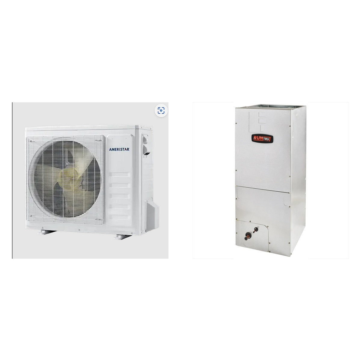 TRANE TRANE 48000 BTU R-454B 15.2 SEER2 Central Air Handler Heat Pump System