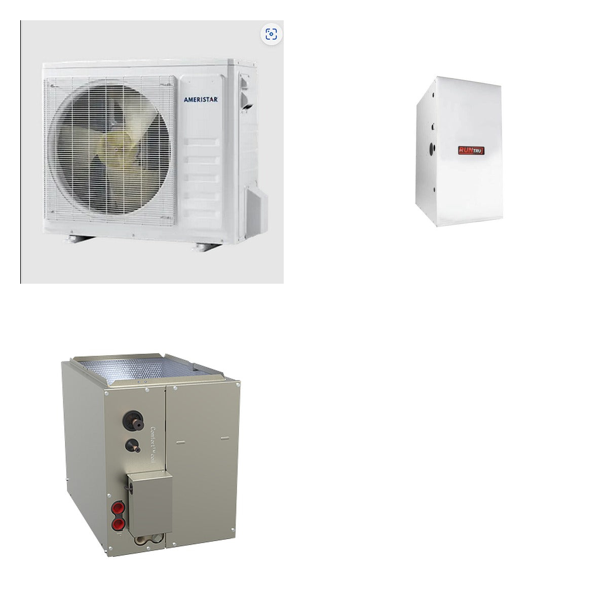 TRANE TRANE 48000 BTU R-454B 15.2 SEER2 Central Split Dual Fuel System