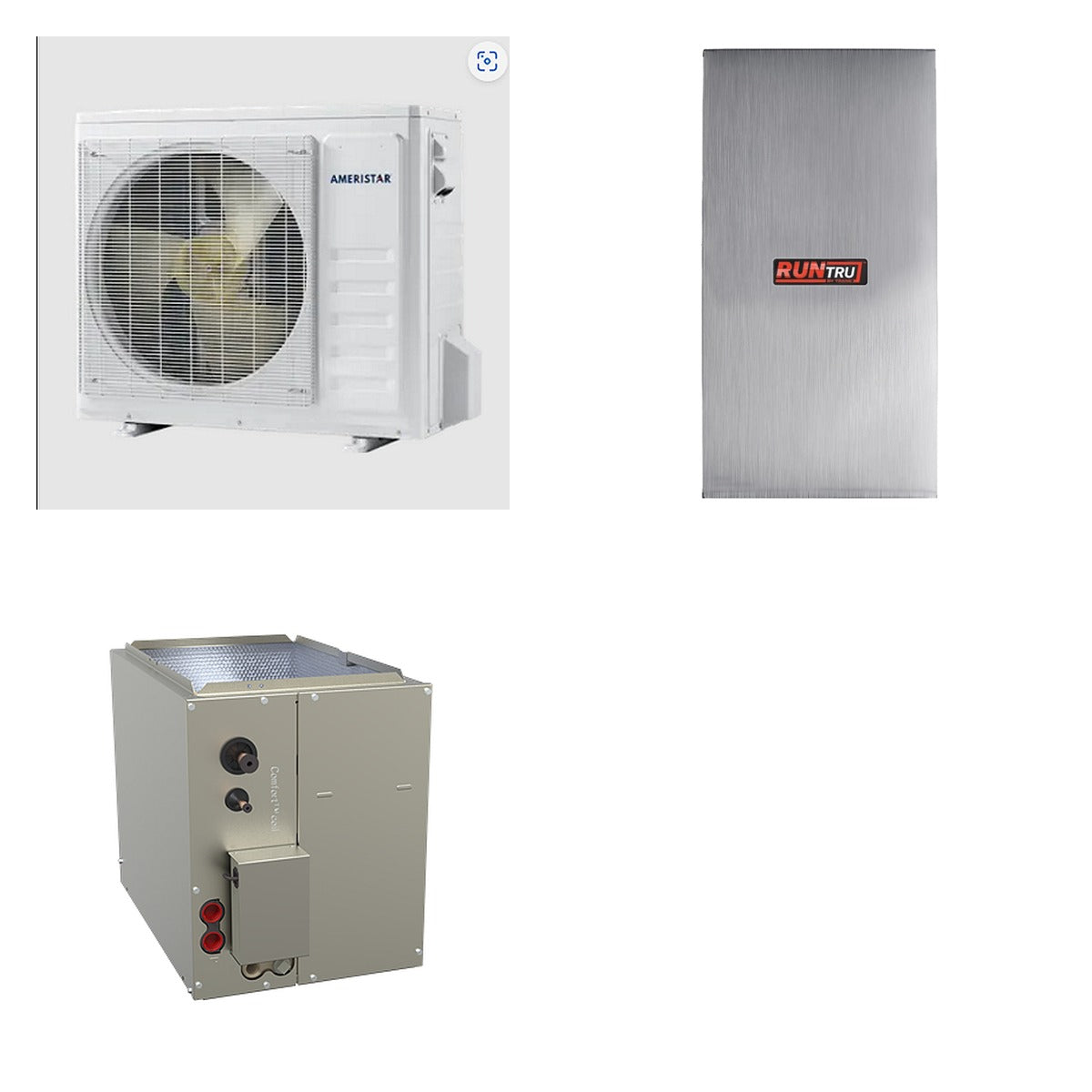 TRANE TRANE 48000 BTU R-454B 16 SEER2 Central Heat Pump & Furnace System