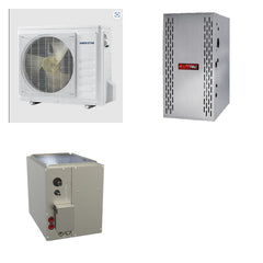 TRANE TRANE 48000 BTU R-454B 15.2 SEER2 Central Heat Pump + Furnace + Coil