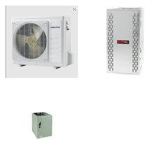 TRANE TRANE 48000 BTU R-454B 15.2 SEER2 Central Heat Pump + Furnace + Coil