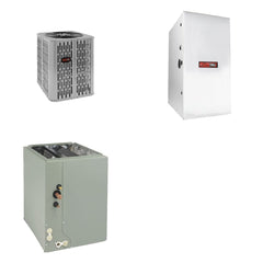 TRANE TRANE 18000 BTU R-454B 15 SEER2 Central Heat Pump + Furnace + Coil