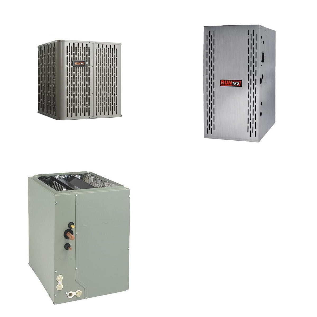 TRANE TRANE 30000 BTU R-454B 15 SEER2 Central Split Dual Fuel System