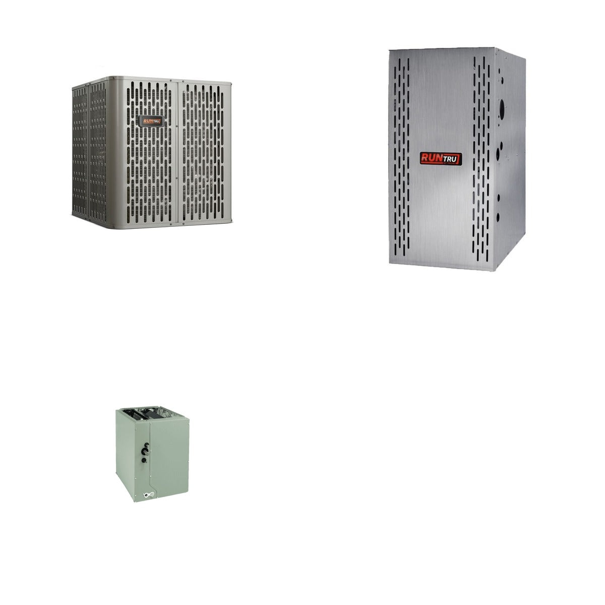TRANE TRANE 30000 BTU R-454B 15 SEER2 Central Split System (Heat Pump + Furnace + Coil)