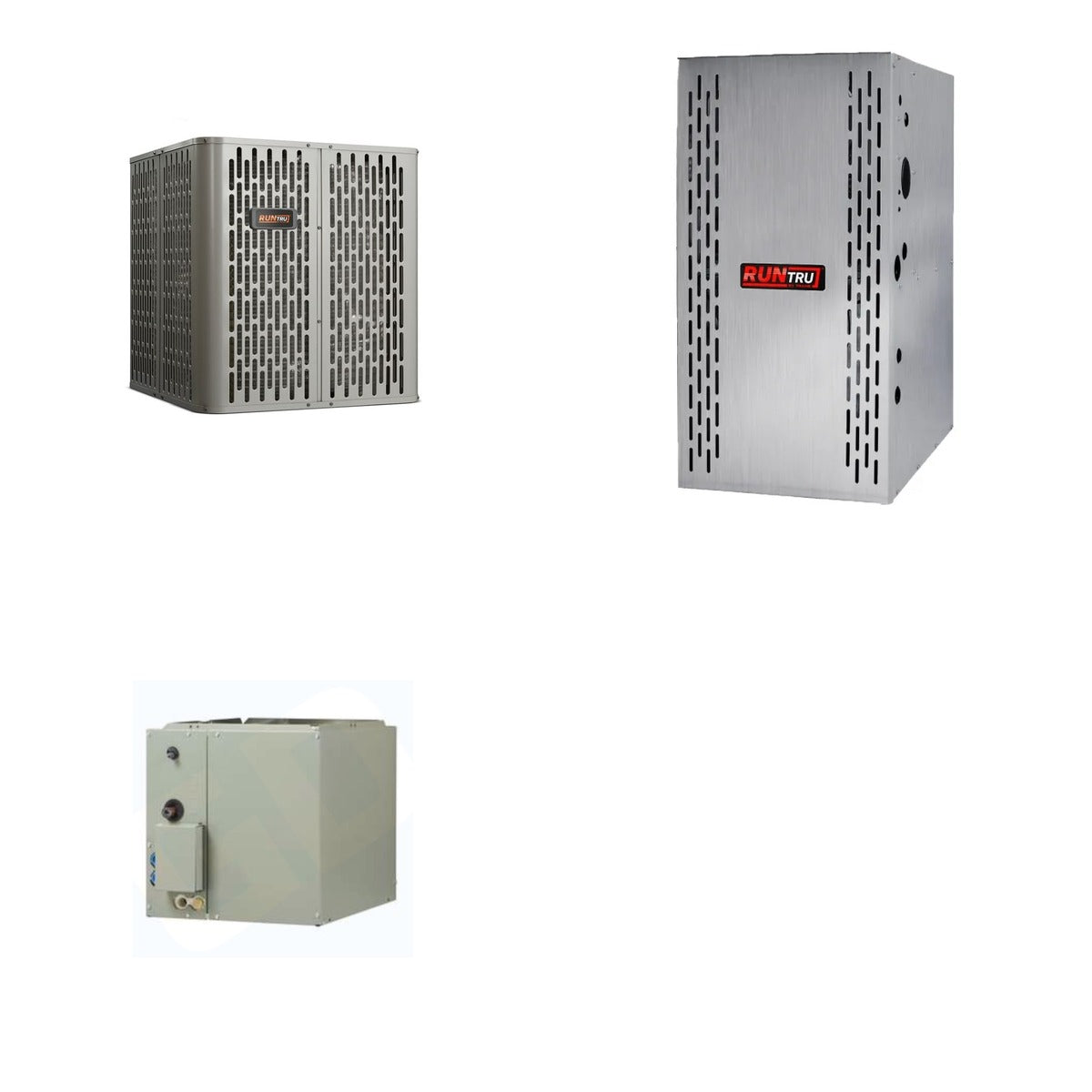 TRANE TRANE 30000 BTU R-454B 15 SEER2 Central Split System (Heat Pump + Furnace + Coil)