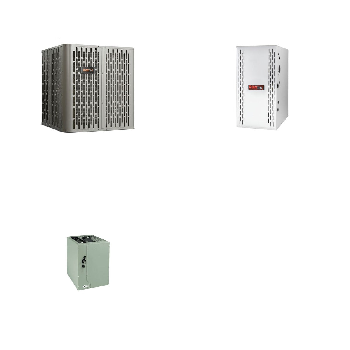 TRANE TRANE 30000 BTU R-454B 15.2 SEER2 Central Heat Pump + Furnace + Coil