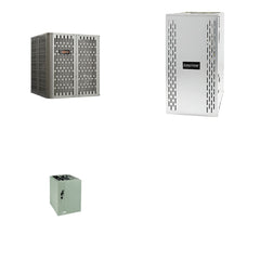 TRANE TRANE 30000 BTU R-454B 15 SEER2 Central Heat Pump + Furnace + Coil