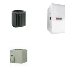 TRANE TRANE 42000 BTU R-454B 15.2 SEER2 Central Heat Pump + Furnace + Coil
