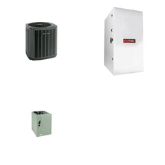TRANE TRANE 42000 BTU R-454B 15.2 SEER2 Central Heat Pump + Furnace + Coil