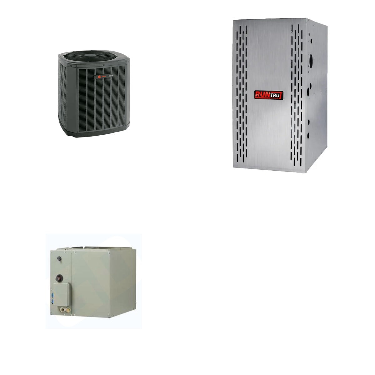 TRANE TRANE 42000 BTU R-454B 15.2 SEER2 Central Furnace + Coil System
